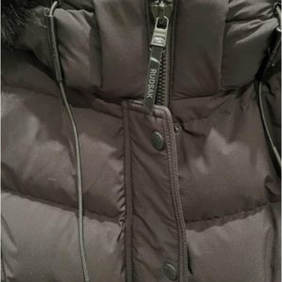 Brand new Rudsak leather puffer coat - Picture 4 of 5